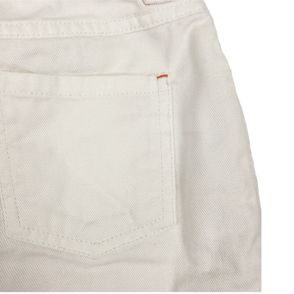GYMBOREE Girl's Fun in the Sun White Denim Jean Embroidered Skirt Size 12 - Picture 7 of 11